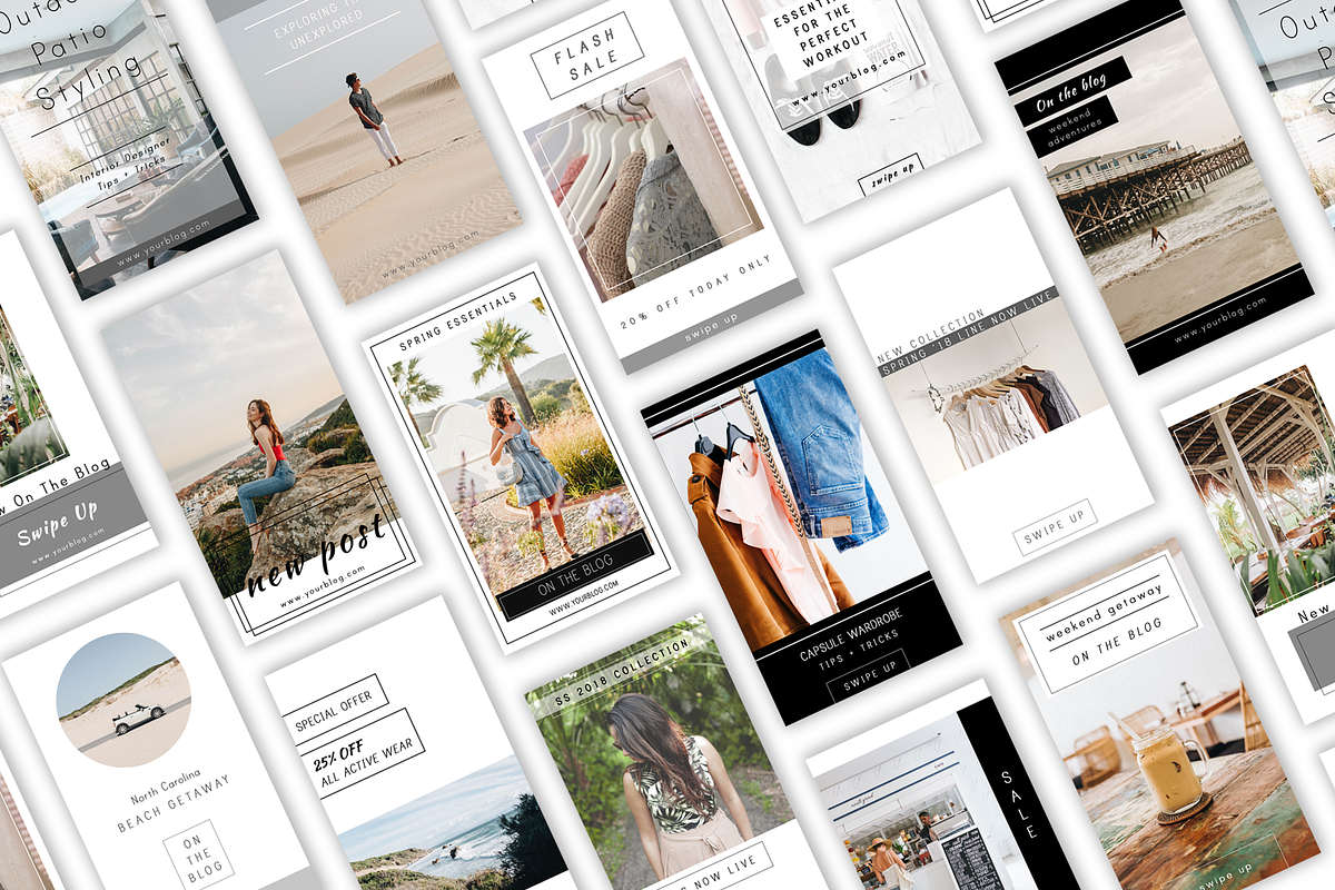 Instagram Stories Templates, a Social Media Template by Stillbrook Designs (Photo 2 of 5)