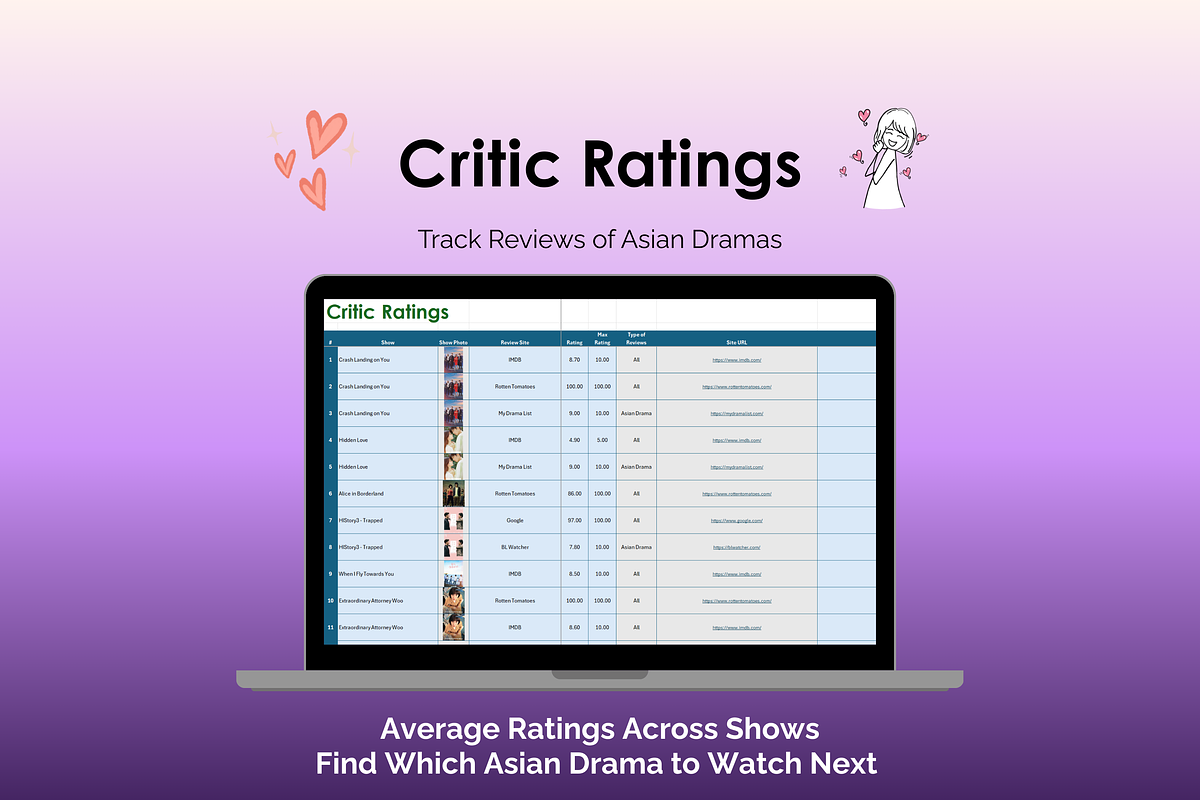 Asian Drama Tracker preview 4