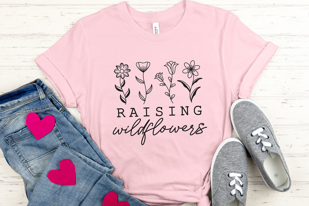 Wildflower Quotes SVG Bundle, a Graphic by CraftlabSVG (Photo 9 of 18)
