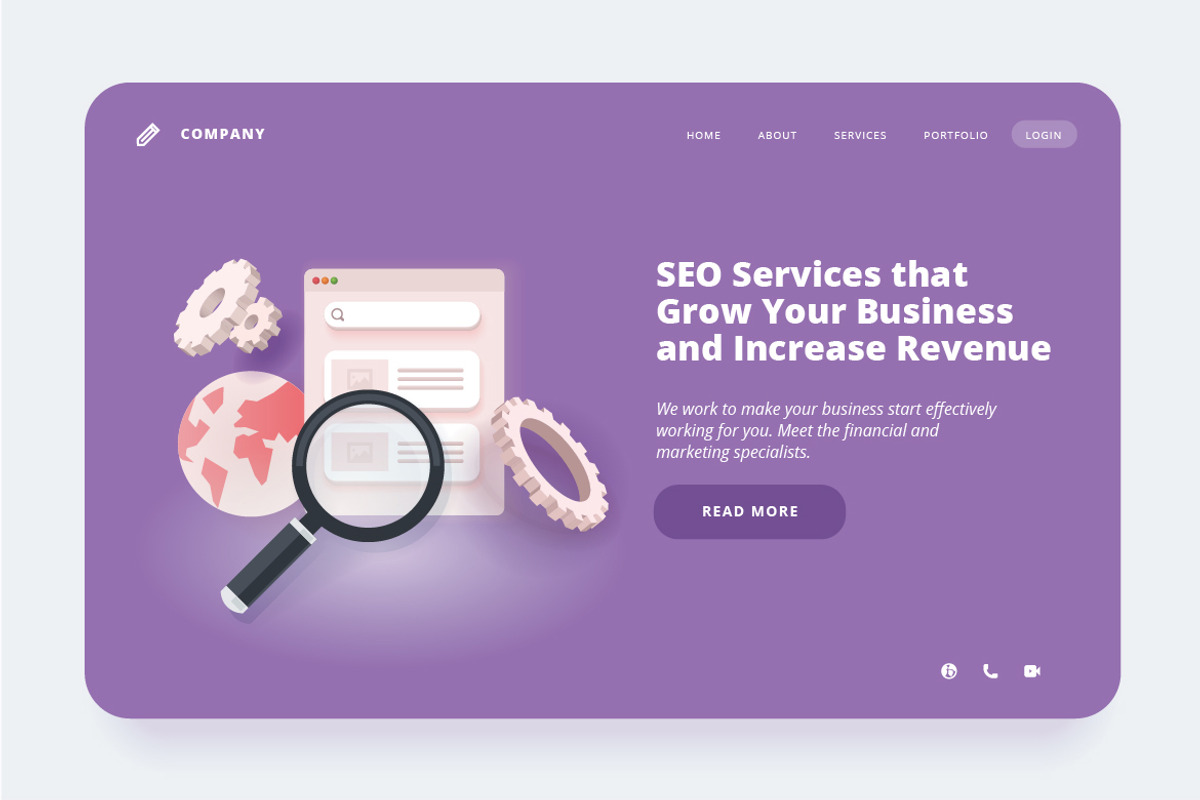 Web Design Template, a Templates & Theme by PureSolution