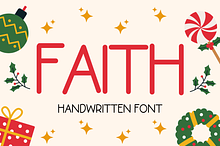 Faith is a fun handwritten font