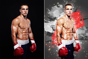 Poster Maker photoshop action, an Action Add-On by Design Forest (Thumbnail 7 of 10)