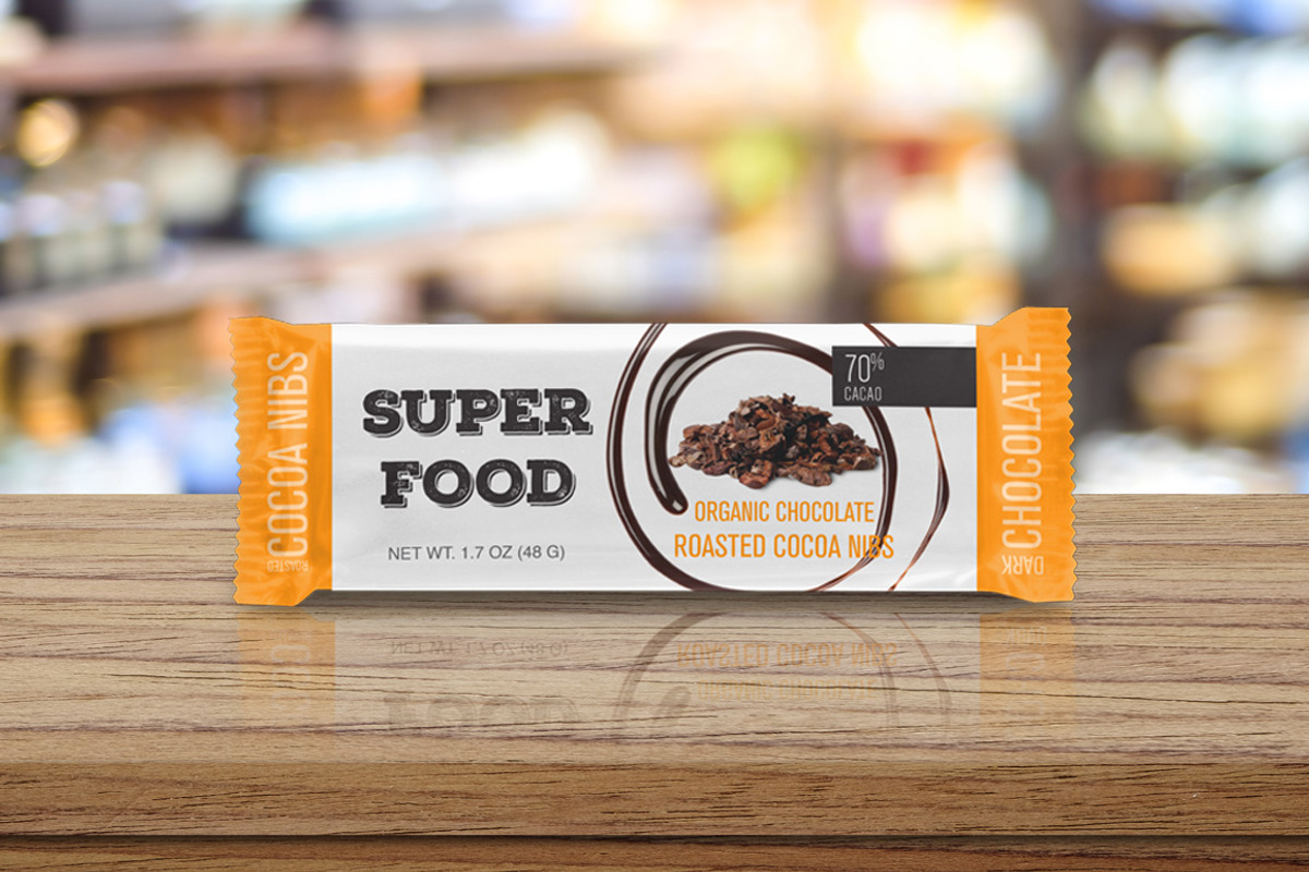 Bar Wrapper Mockup, a Packaging Mockup by Robby Bucarey (Photo 3 of 3)