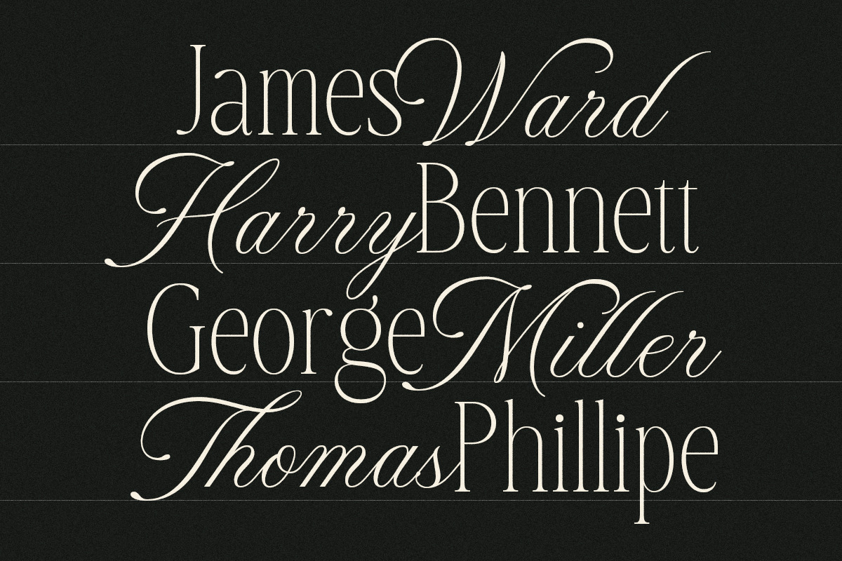 Royal Fortune Luxury Font Duo, a Serif Font by Letterhend Studio (Photo 6 of 9)