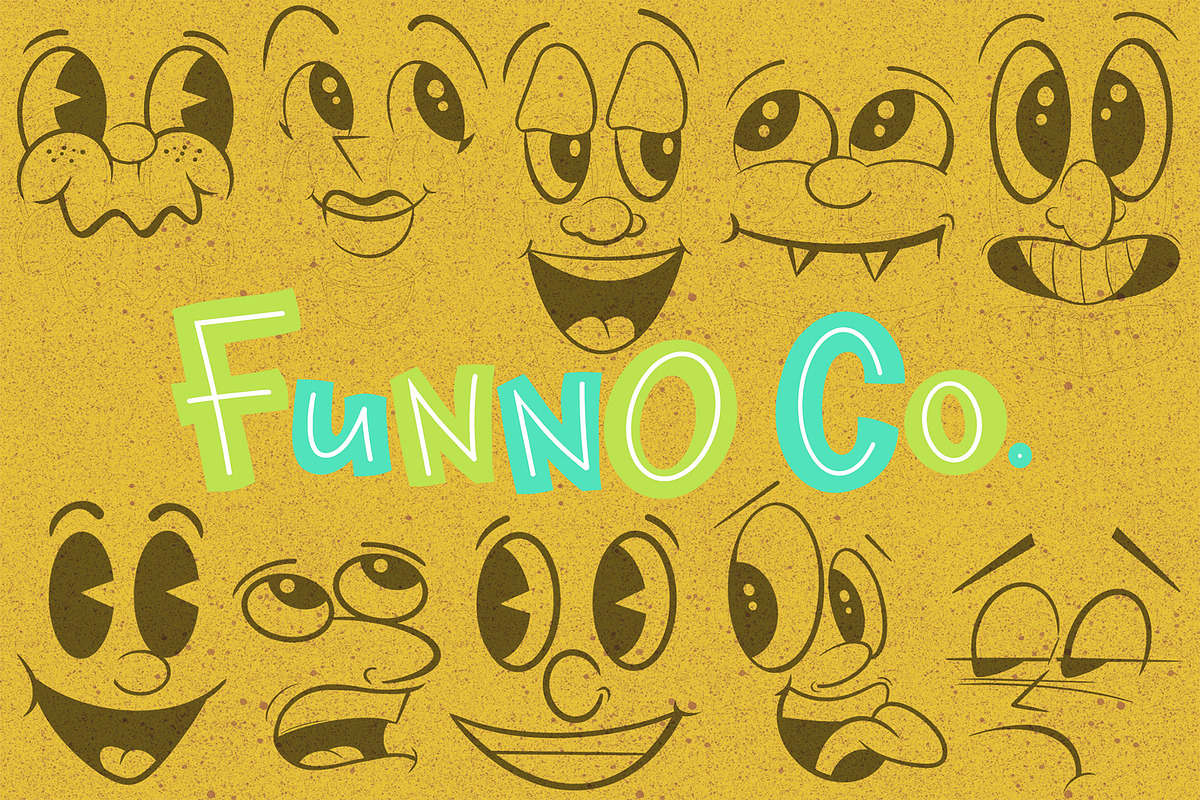 Procreate Bundle! Cartoon Creator, a Brushes & More by Funno Co. (Photo 10 of 10)