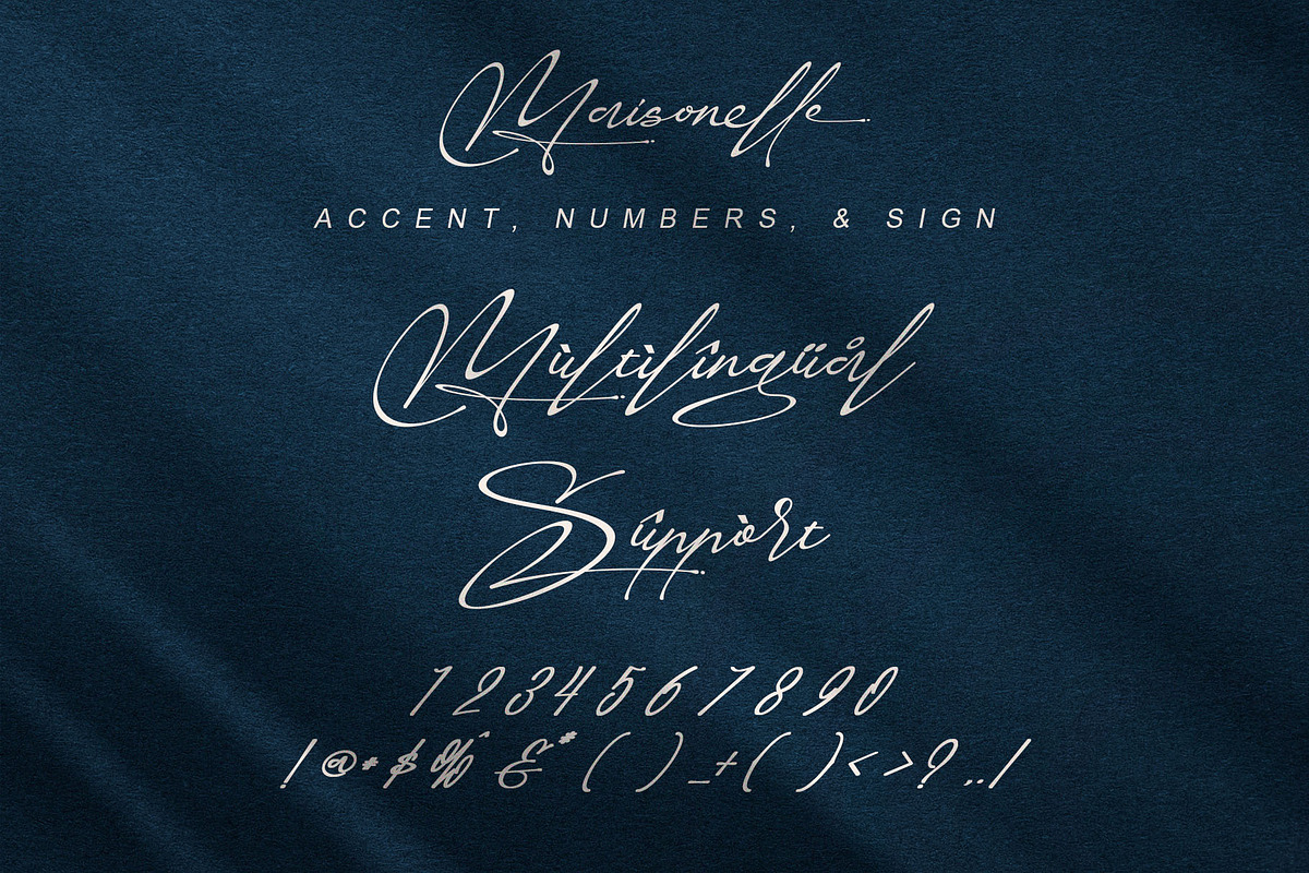 Maisonelle – Natural Signature Font, a Handwritten Font by Letterara (Photo 13 of 14)