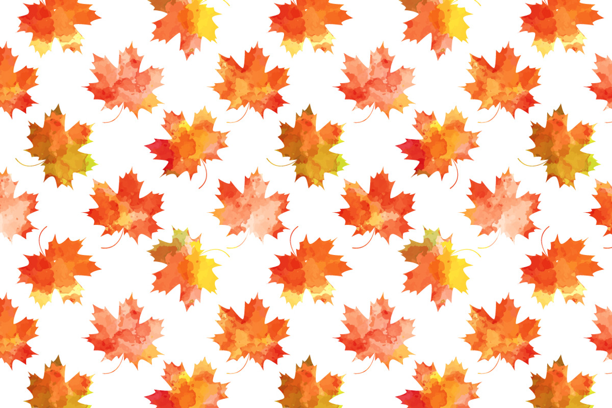 Set of autumn leaves+patterns., a Decorative Illustration by Della_Liner (Photo 4 of 8)