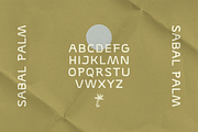 SABAL PALM by Abby Leighton, a Sans Serif Font by Abby Leighton Studio (Thumbnail 3 of 4)