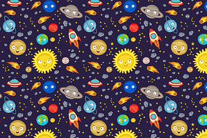 Cute Solar System