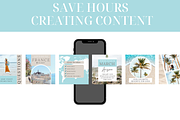 Travel Instagram Templates, a Social Media Template by Oh So Social Boutique (Thumbnail 5 of 5)
