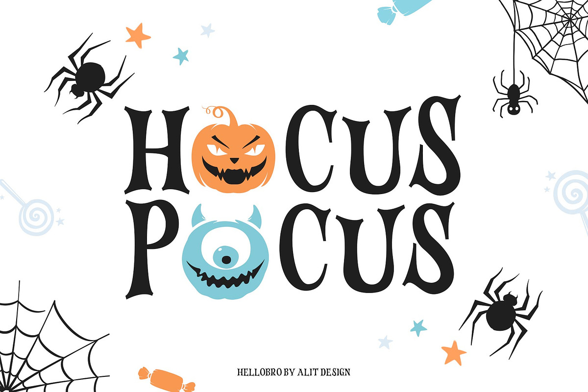 Hellobro Typeface, a Script Font by alit design (Photo 2 of 17)