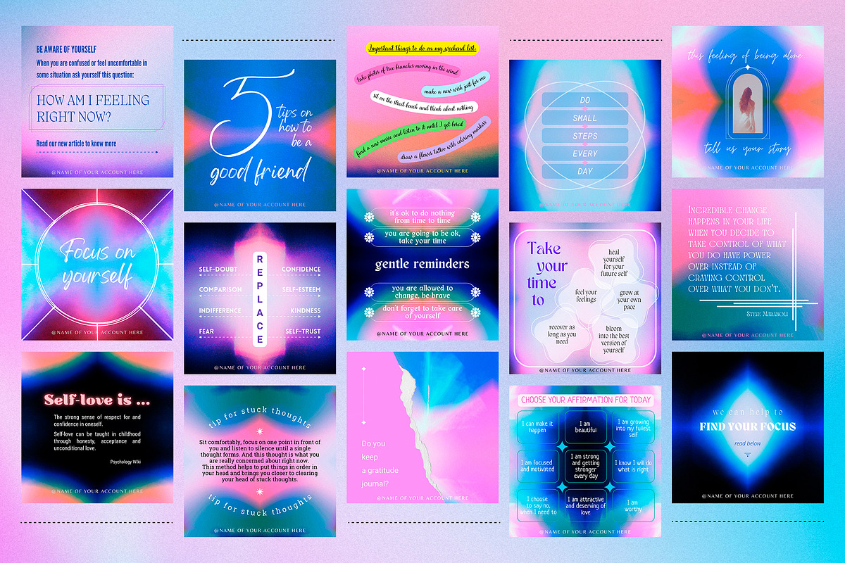 Canva templates for Instagram, a Social Media Template by LiiaLonn Studio (Photo 5 of 10)