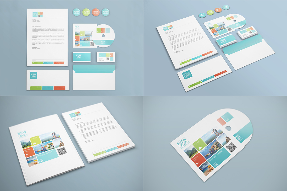 Stationery / Branding Mock-Up #2, a Product Mockup by ItemBridge (Photo 3 of 5)