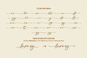 Enthralling | Elegant Script, a Script Font by Lemonthe (Thumbnail 5 of 7)