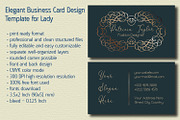 Elegant Business Card for Lady, a Business Card Template by Kseniya-Omega (Thumbnail 1 of 4)