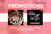 Café Social Media Marketing, a Social Media Template by ShayMadeWhat (Thumbnail 4 of 6)