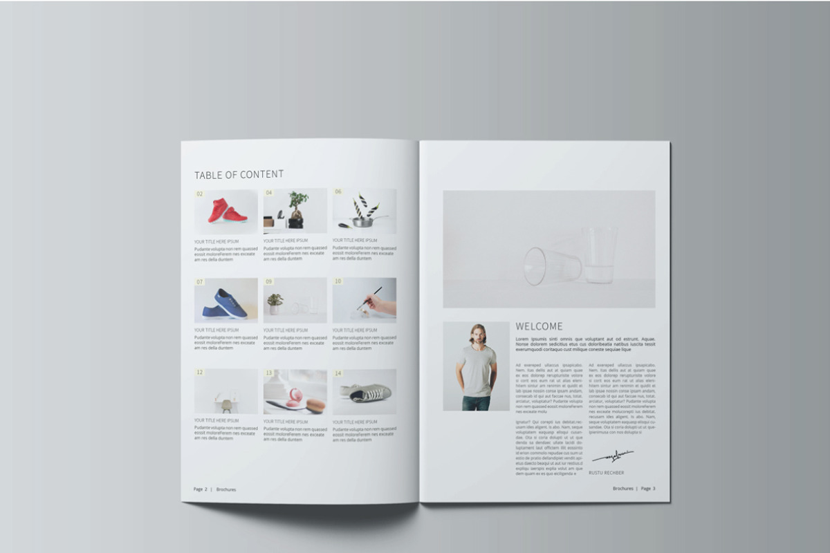 A5 Riverside Catalogue / Brochure, a Brochure Template by Alhaytar (Photo 2 of 7)