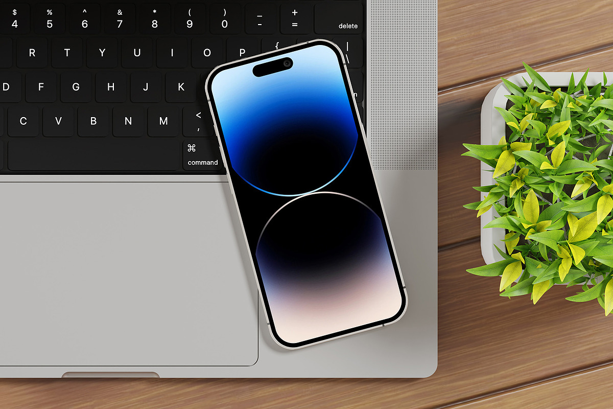 iPhone 14 Pro Max Mockup Bundles, an iPhone Mockup by Graphic Aesthetic (Photo 8 of 26)