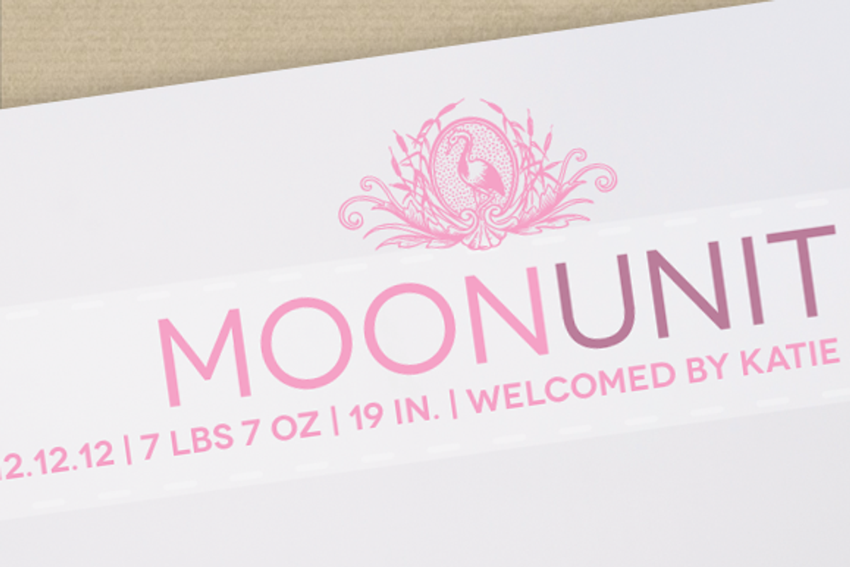 Birth Announcement Card Template, a Card Template by cardcandy (Photo 2 of 2)
