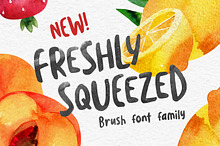Freshly Squeezed - Typeface