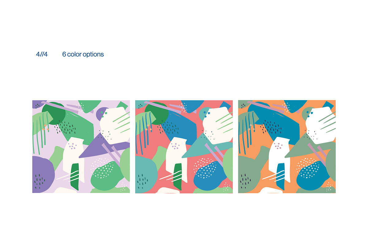 Abstract Brush Patterns, a Decorative Illustration by Volkan Aydemir (Photo 13 of 14)
