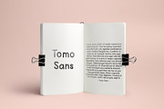 TomoSans Sans Serif Typeface, a Sans Serif Font by PARAMAJAN (Thumbnail 5 of 9)