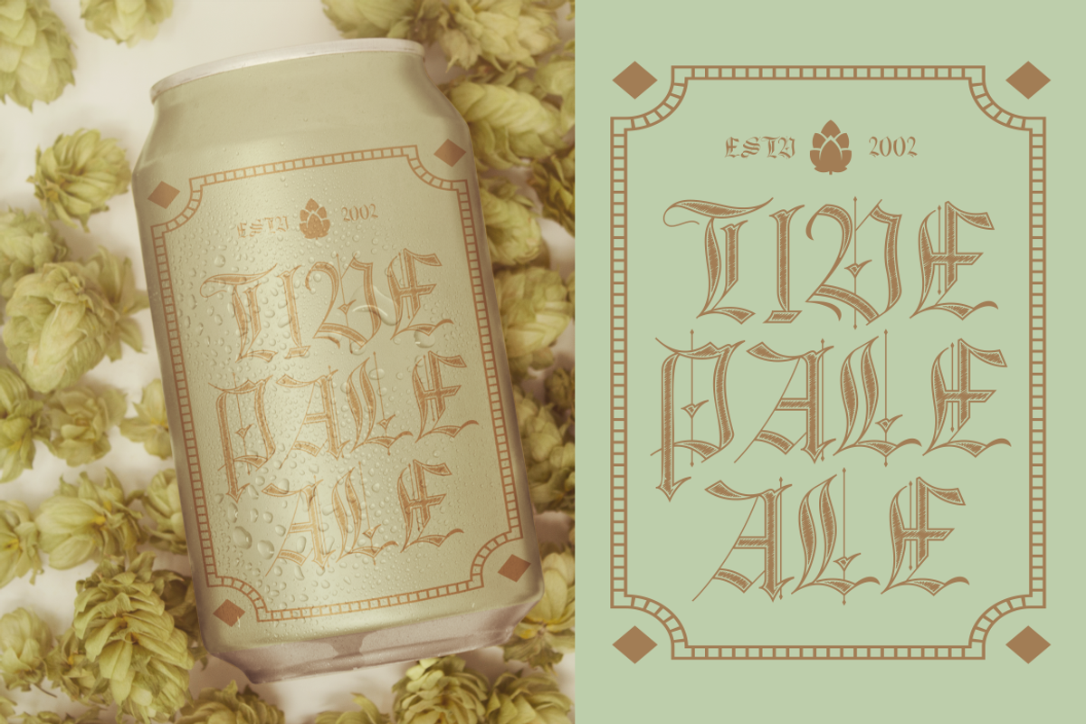 Black Eoghan Blackletter Font, a Blackletter Font by PutraCetol Studio (Photo 5 of 11)