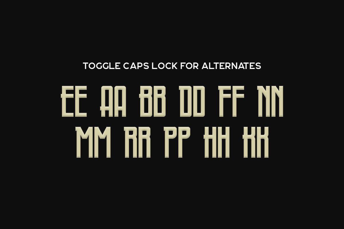 Fontaine Typeface preview 3