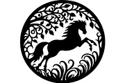 Black Laser Cut Bundle, an Object Graphic by abu67222 (Thumbnail 4 of 13)
