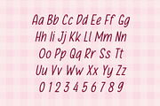 Pink Sky - Handwritten Font, a Handwritten Font by Pikgura (Thumbnail 3 of 9)