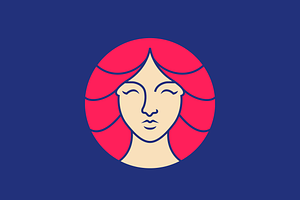 beauty woman hair salon concept logo, a Design Template by devastd
