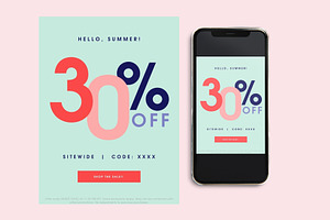 Summer Sale Email Template Bundle