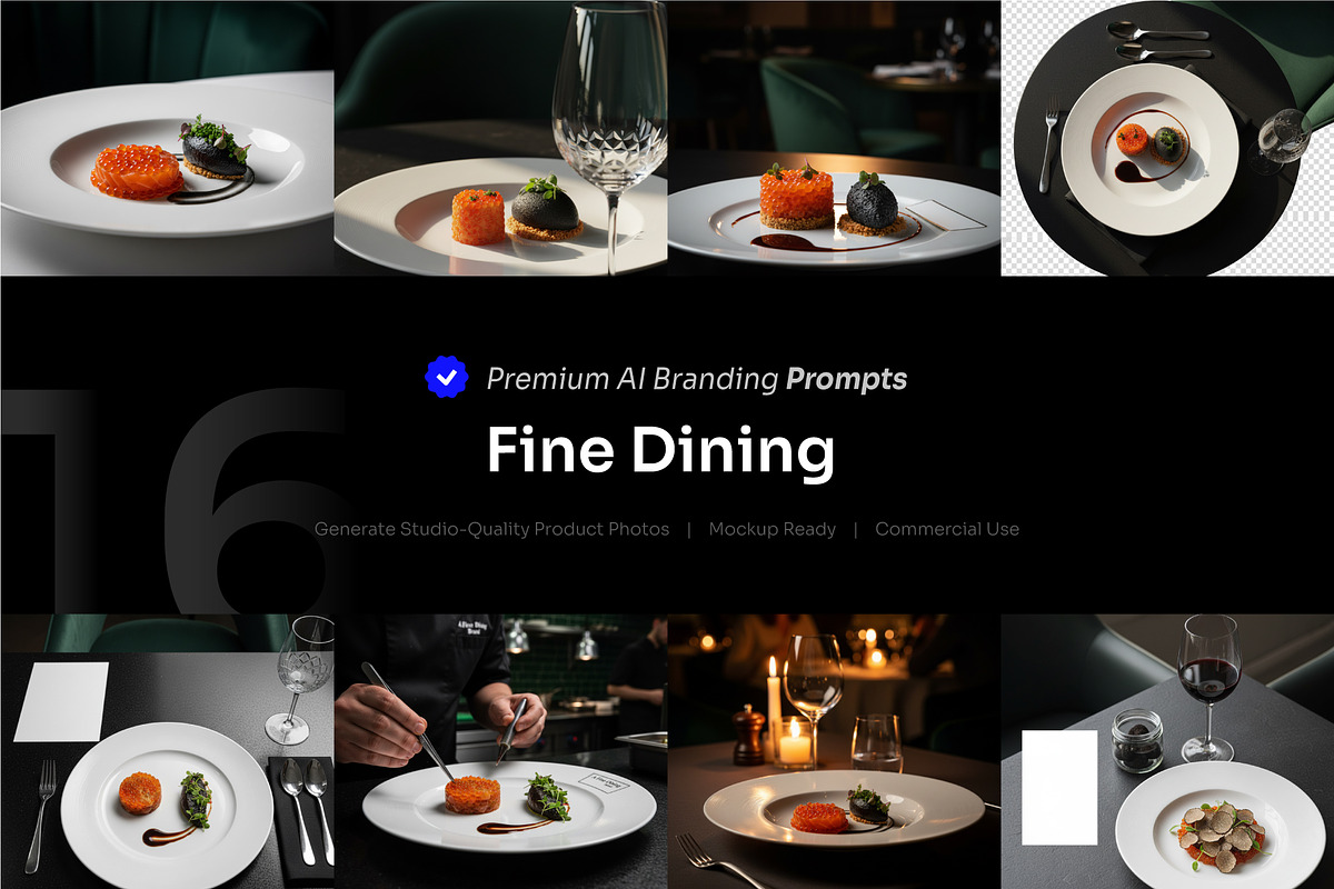 Fine Dining AI Prompt, a Food & Drink Photo by cidcud_graphic (Photo 1 of 2)