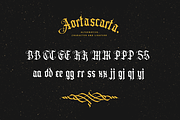 Aortascarta, a Blackletter Font by ilhamtaro (Thumbnail 12 of 13)