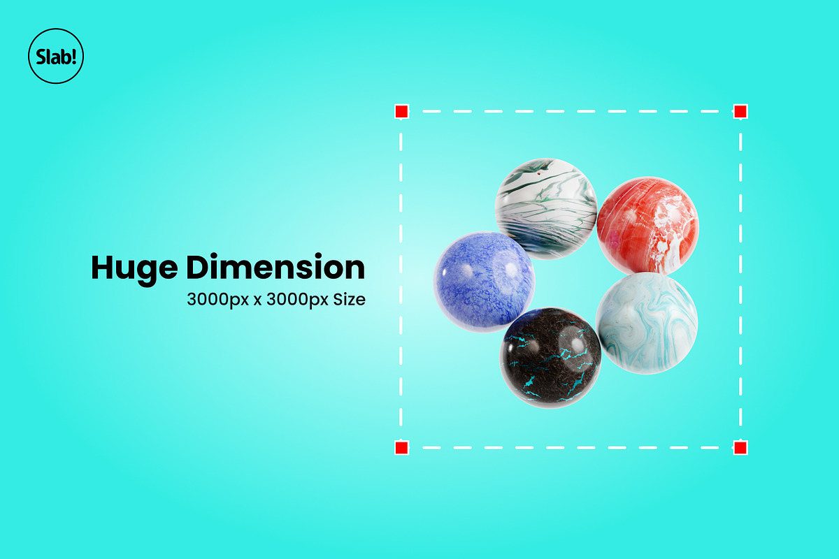 Marble Abstract Shape 3D Icon Set, an Object 3D Model by SLAB! Design (Photo 2 of 4)