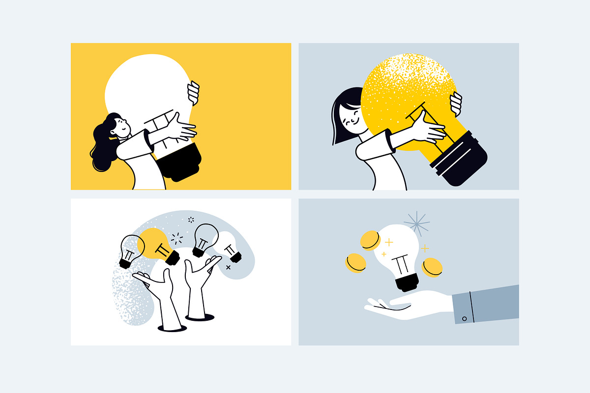 Creative Business Banners, a Person Illustration by PureSolution (Photo 8 of 12)