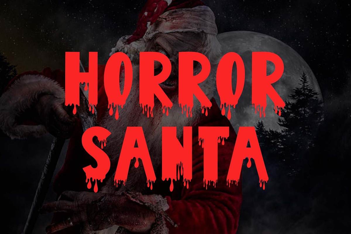 Christmas Blood, a Handwritten Font by Yoga Letter (Photo 2 of 6)