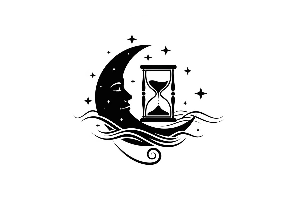 Moon Phases Silhouette Clipart, a Graphic by hafijul (Photo 9 of 13)
