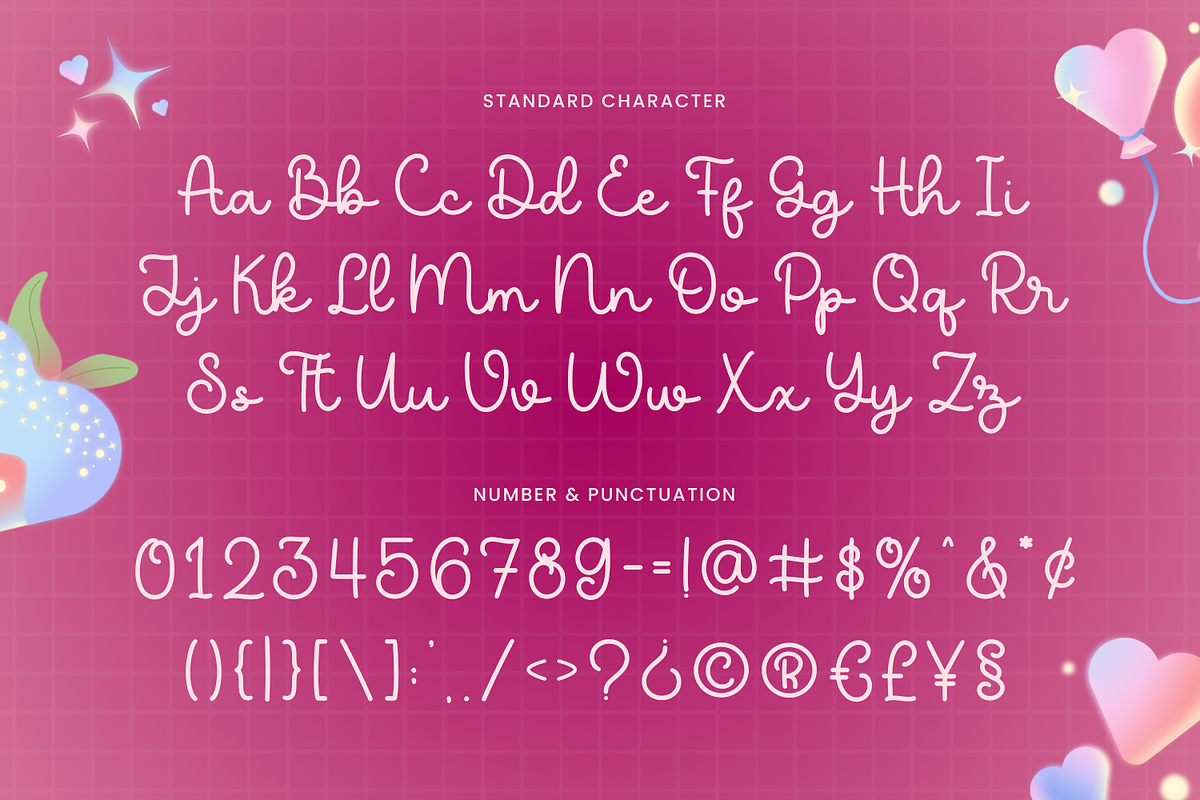 My Heart - Valentine Font, a Blackletter Font by Mozatype (Photo 3 of 8)