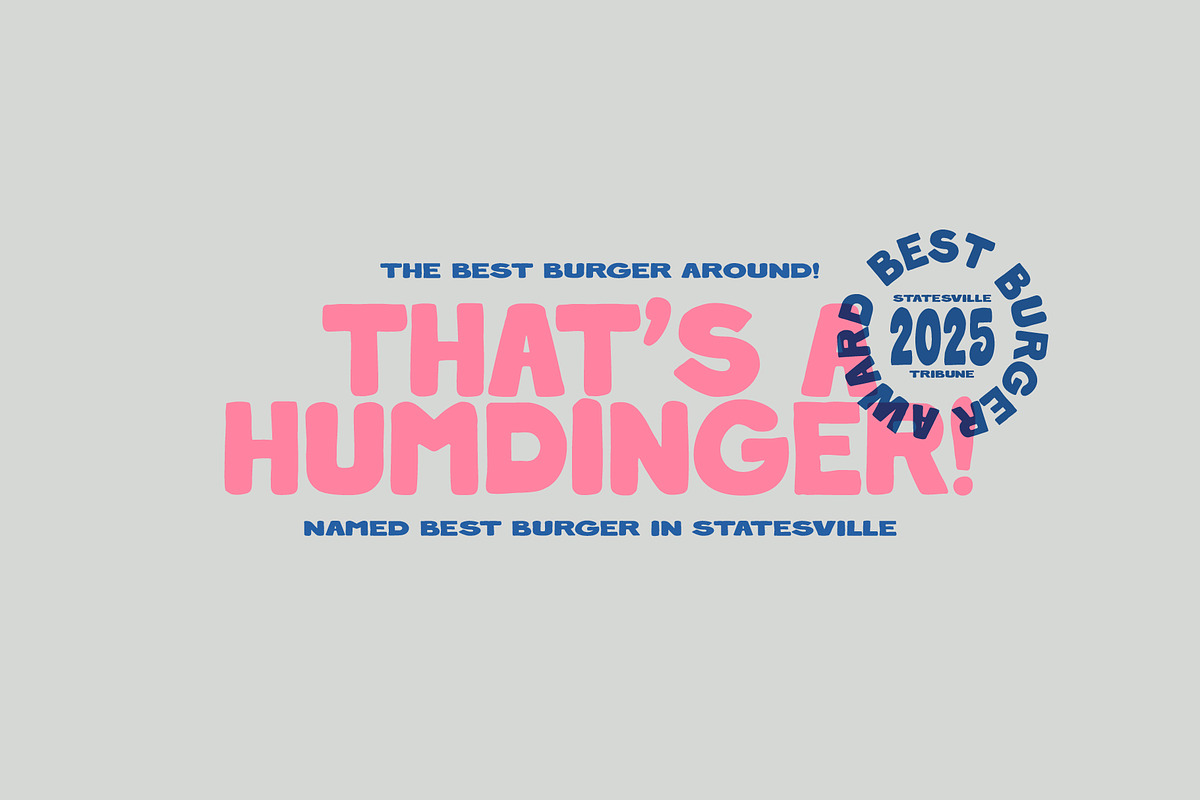 RT Humdinger, a Font by Rodney Truitt Jr (Photo 2 of 12)