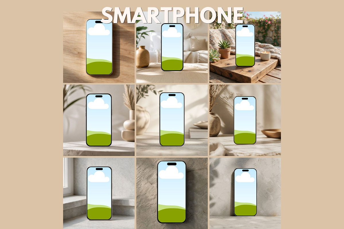 IPhone iPad Device Mockups Canva, an iPhone Mockup by GraphiCarola (Photo 7 of 10)