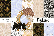 Fashion Pattern, a Pattern Graphic by GlamArtZhanna (Thumbnail 2 of 3)