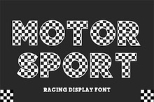 Motor Sport – Racing Font