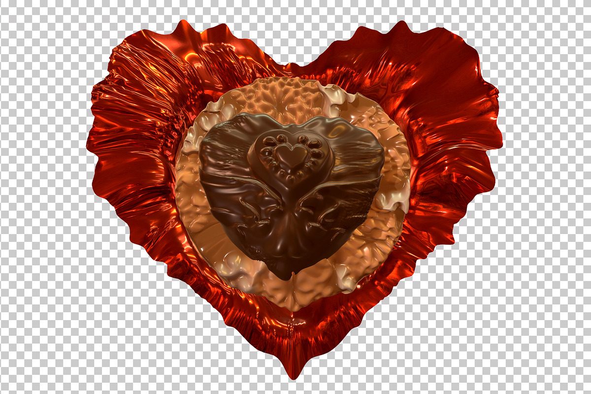 The 3D Heart Render Mega Bundle, a Decorative Illustration by Irmak Akçadoğan (Photo 4 of 8)