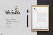 Letterhead, a Stationery Template by ThemeDevisers (Thumbnail 1 of 2)