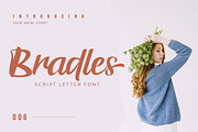 Bradles Font, a Script Font by Fontruly (Thumbnail 1 of 5)