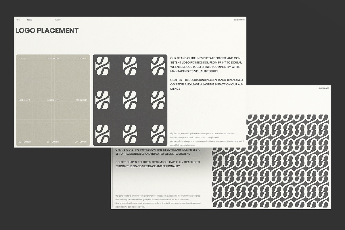 Brand Guidelines Presentation Design, a Presentation Template by Studio Monova (Photo 13 of 22)