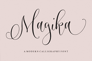 Magika Sophisticated Calligraphy