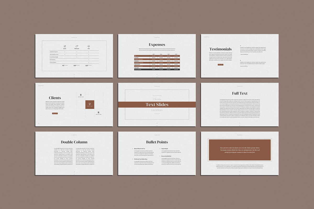Vermillion Keynote Presentation, a Presentation Template by SlideStation (Photo 13 of 15)