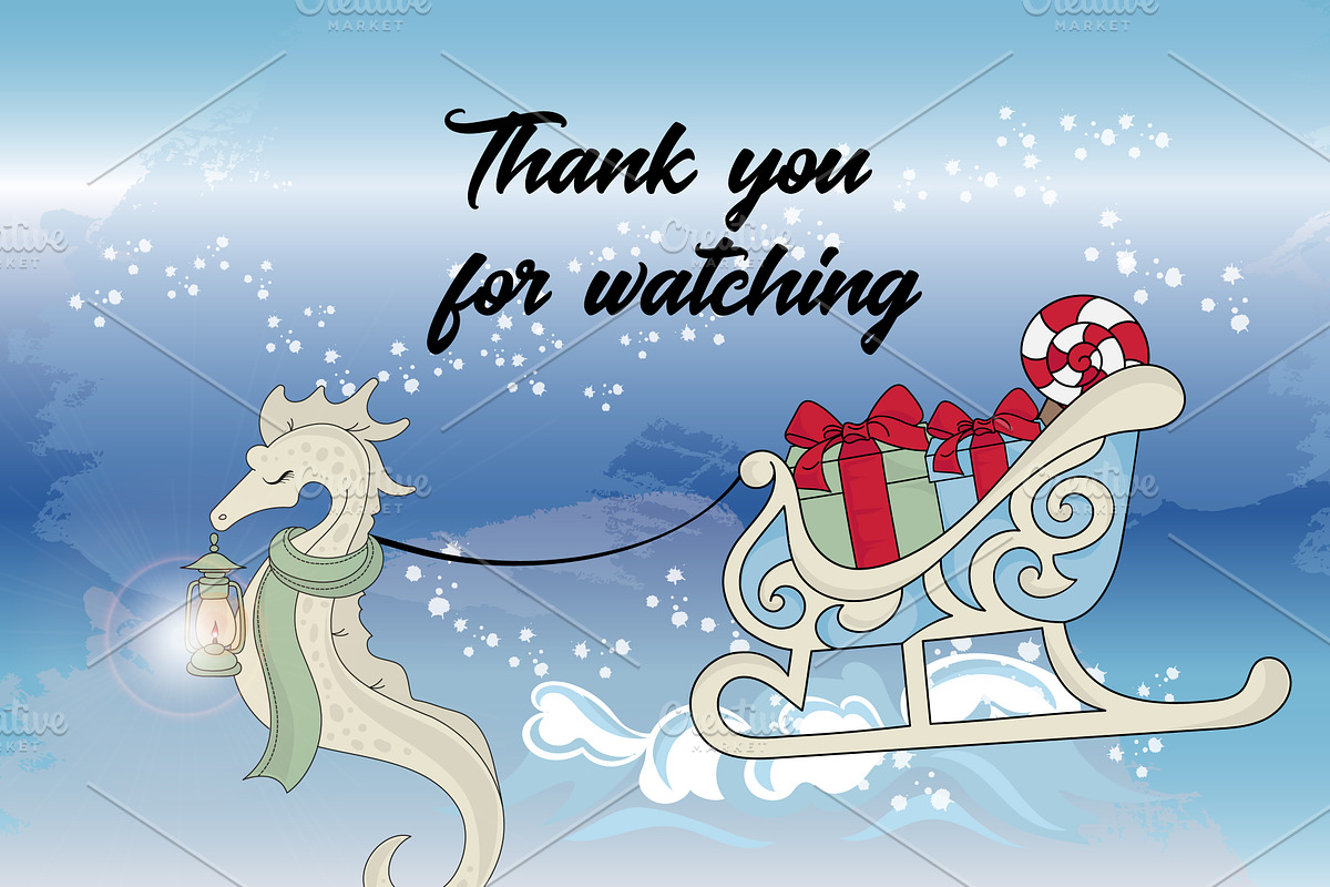 CHRISTMAS MERMAID, a Decorative Illustration by FARAWAYKINGDOM (Photo 14 of 14)